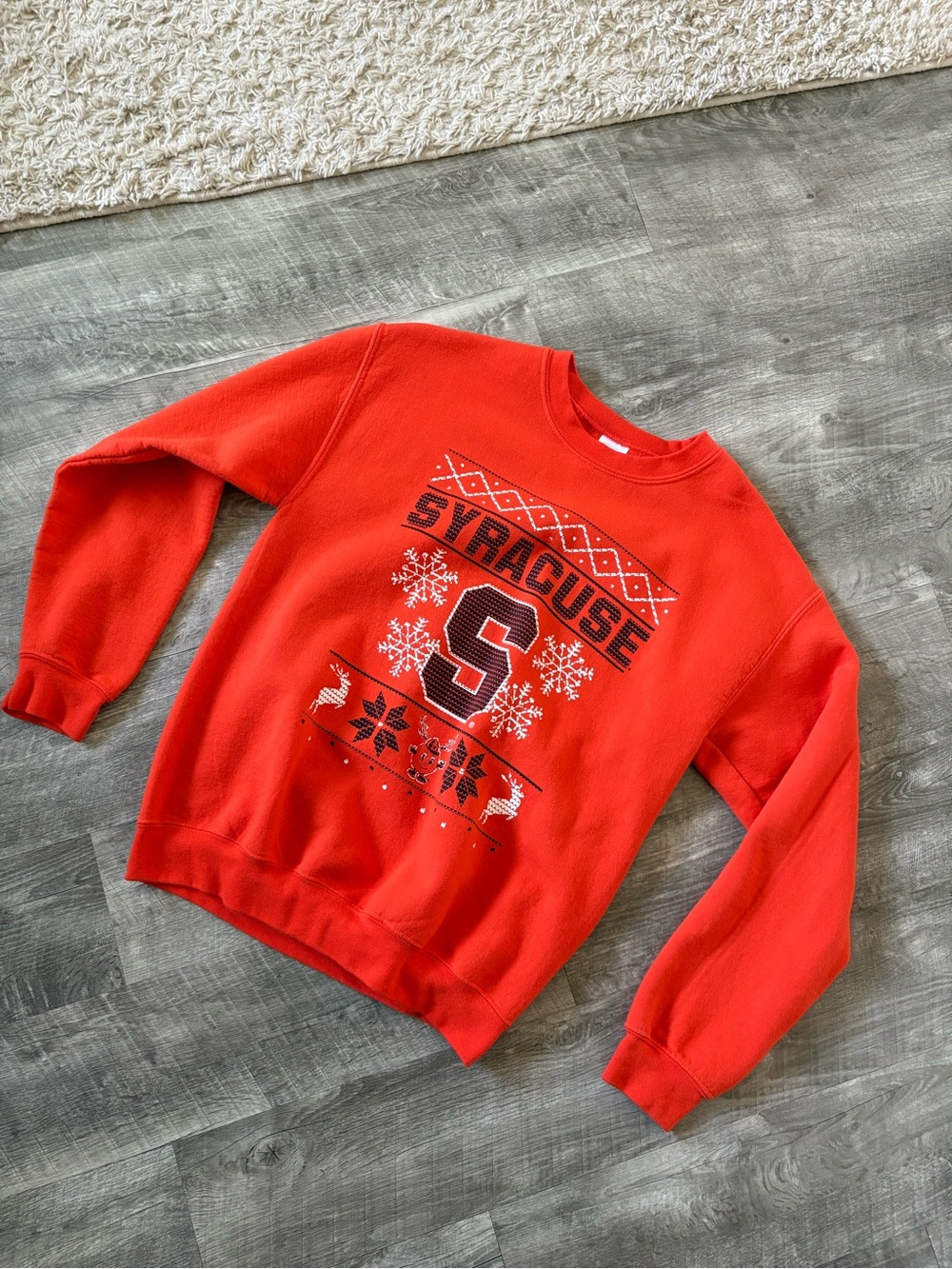 Syracuse University Graphic Crewneck Sweatshirt